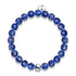 Sapphire | .925 Sterling Silver | Firefly Glass Bracelet